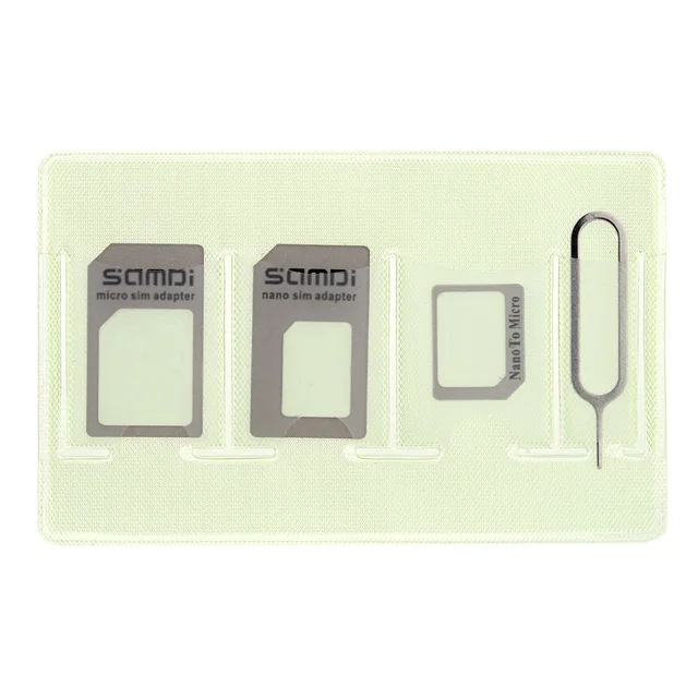 samdi universal nano sim adapter micro sim adapter nano to micro micro sim to nano
