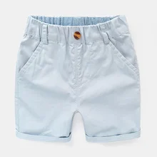 Летние шорты для маленьких мальчиков модные пляжные повседневные капри до колена для малышей, клетчатые однотонные детские шорты с эластичной резинкой на талии, Лидер продаж