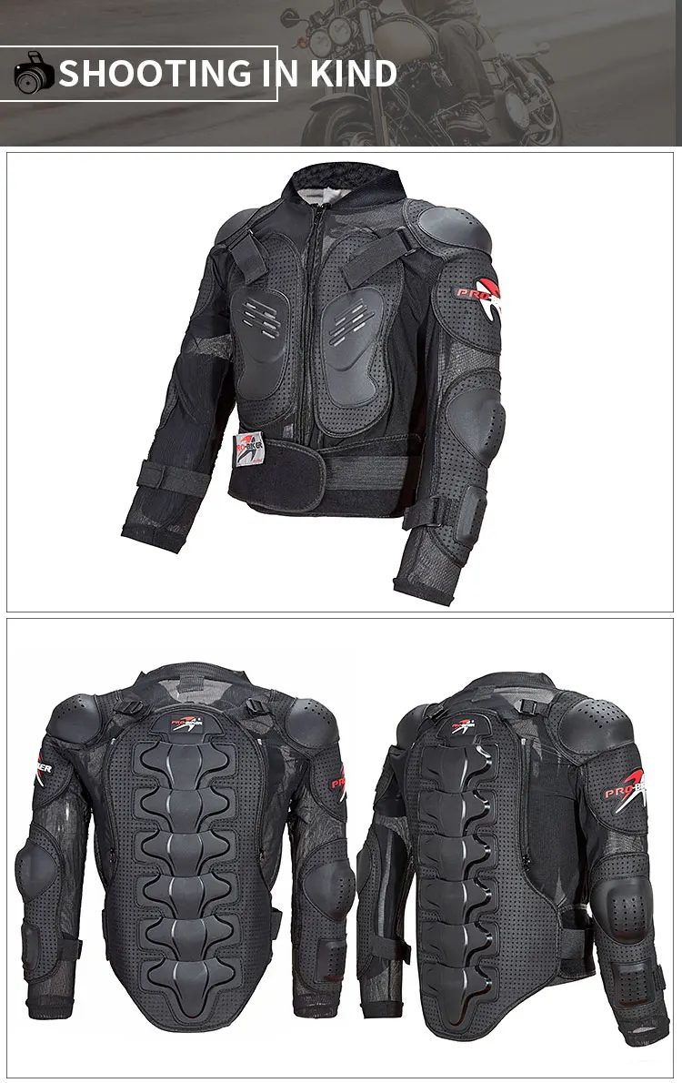 PRO-BIKER унисекс мотоциклетная Броня Защита мотокросса одежда куртка протектор мото крест задняя Броня Защитное снаряжение XNC