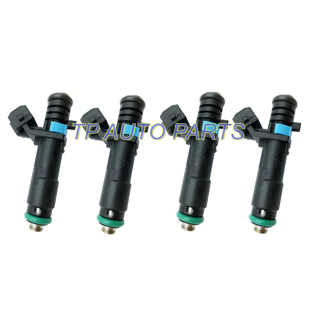 

4 PCS Fuel Injector Compatible With Chevro-let Sp-ark OEM 25186566