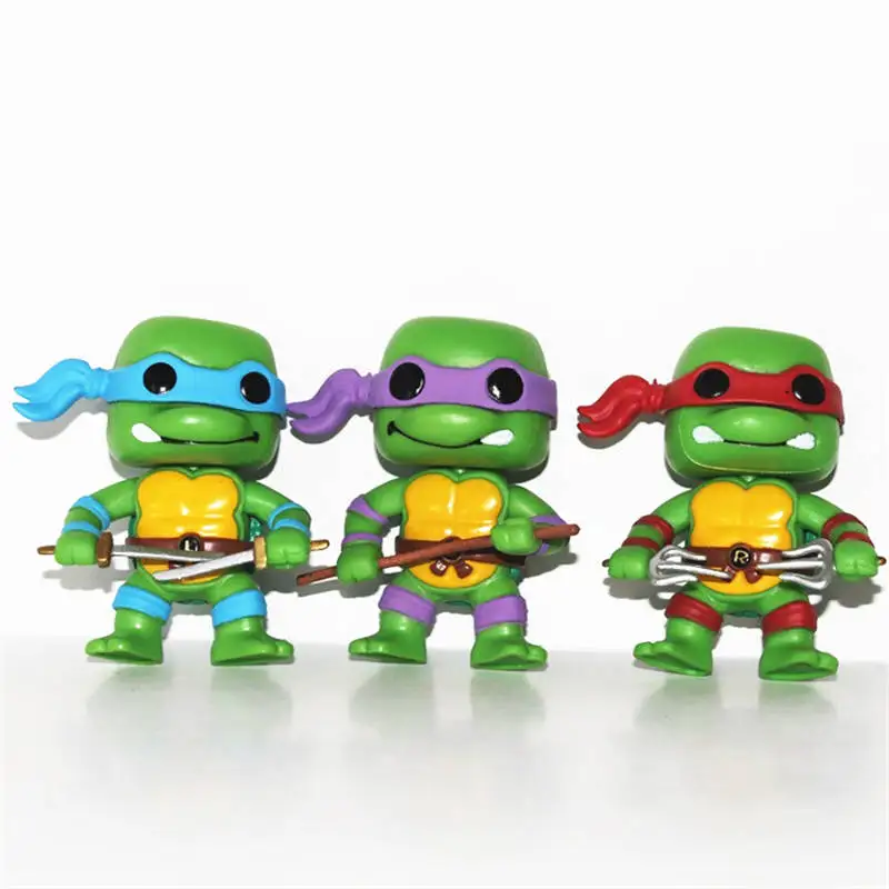 Funko POP 6 шт./набор Brother TMNT фигурка игрушка мультфильм цифровая Коллекция Модель подарок на день рождения игрушки