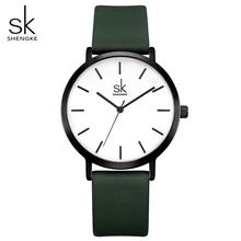 Shengke Модные женские кварцевые часы, женские креативные часы с ремешком, можно изменить цвет, аналоговые женские часы Geneva Reloj Mujer