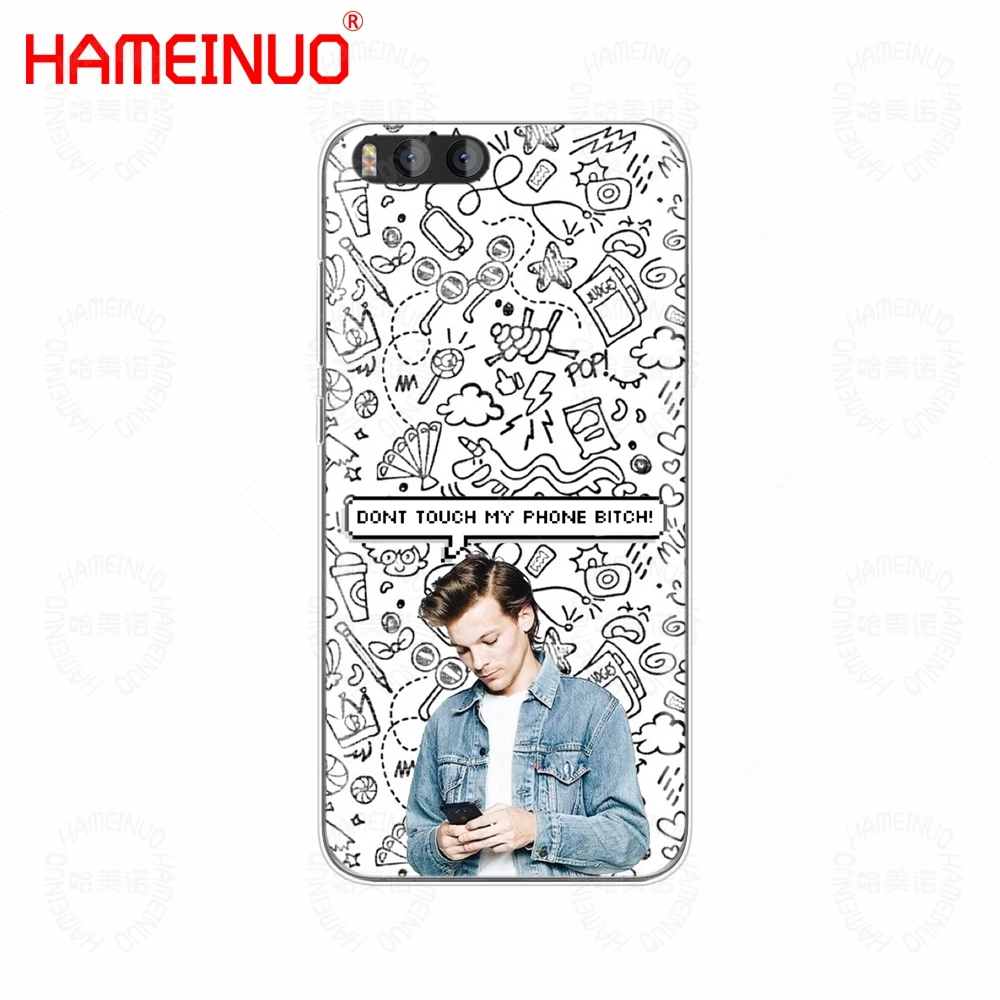 HAMEINUO One Direction 1d Louis Tomlinson Cover Case for Xiaomi Mi 3 4 5 5S 5C 5X 6 Mi3 Mi4 4S 4I 4C Mi5 MI6 NOTE MAX 2 mix plus