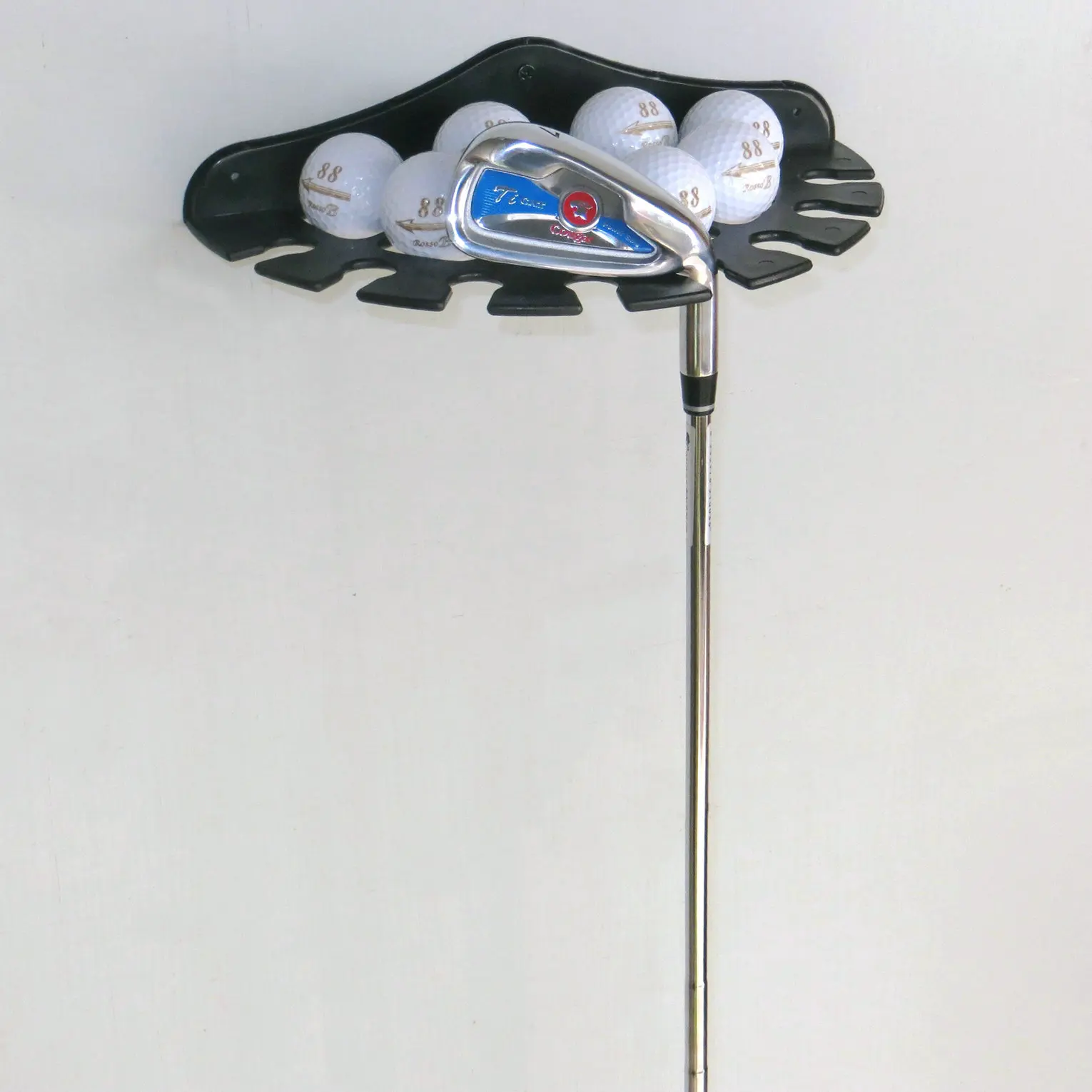 

Golf Club and Golf Ball Multifunction Wall Display Rack / Wall Mount Bracket