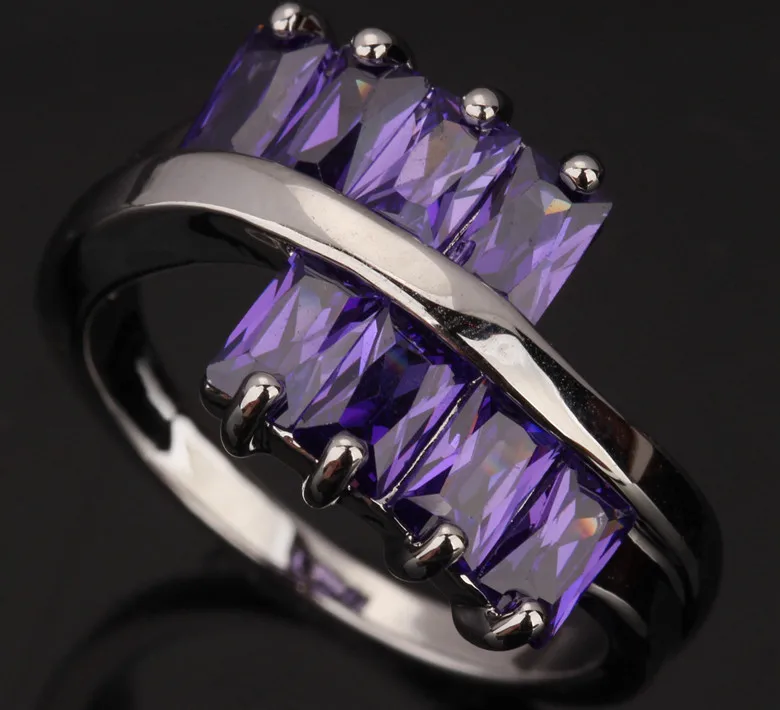 

Smooth Purple Zircon 925 Sterling Silver Fine Jewelry Sale Size 6 / 7 / 8 / 9 Bezel Setting S0492