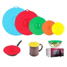 Силиконовая крышка для хранения пищи для приготовления пищи, микроволновая печь, крышка для сковороды, крышки чаши, силиконовая крышка для кастрюль, кухонные инструменты