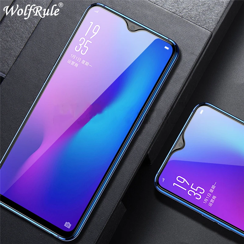 2 шт. закаленное стекло для Vivo Y17 V1902 полное покрытие клей 9H Защита экрана телефона
