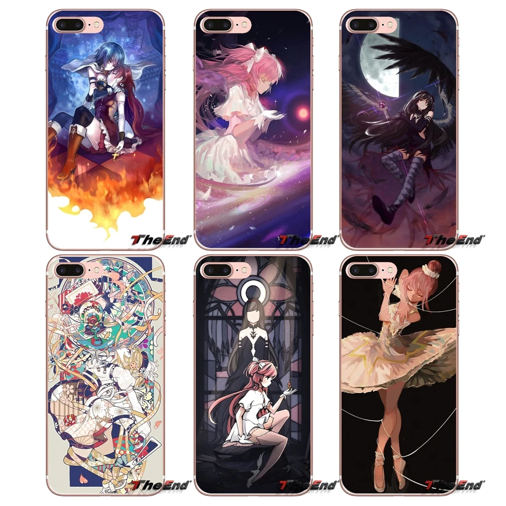 Чехол для Samsung Galaxy S3 S4 S5 MINI S6 S7 edge S8 Plus Note 2 3 4 5 Grand Core Prime Sayaka Miki Puella Magi Madoka Magica |