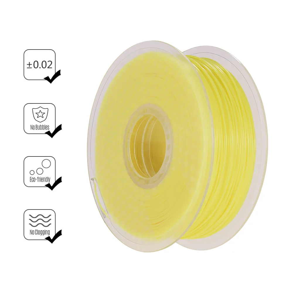 

Sunlight/UV Light Color Changing PLA Filament 1kg/2.2lbs Spool 3D Printer Filament 1.75mm Dimensional Accuracy ±0.02mm