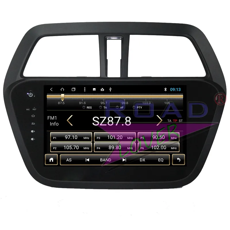 Roadlover Android 8 1 автомобильный мультимедийный плеер радио для Suzuki S-Cross 2014 Стерео GPS