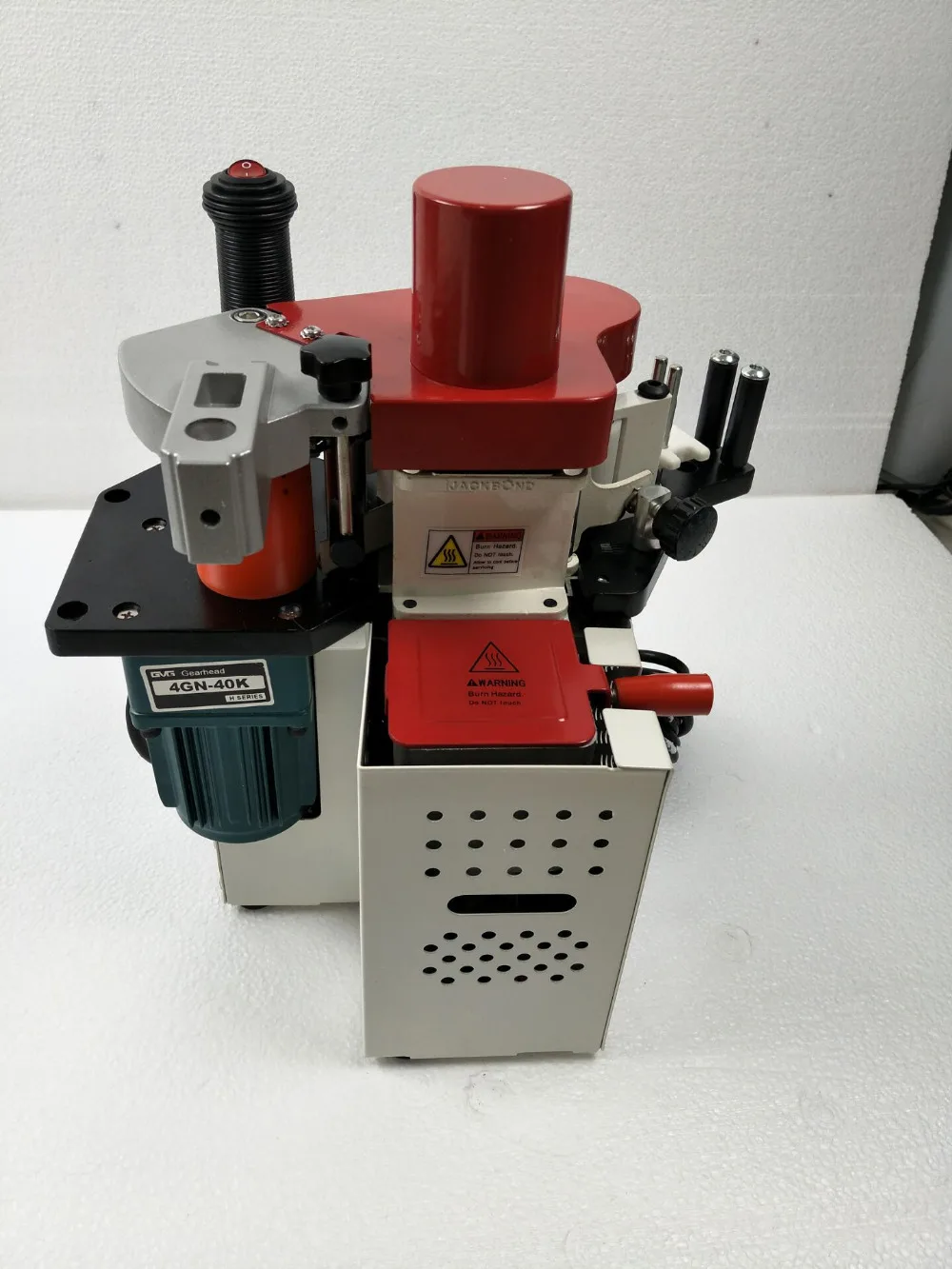 Portable edge bander JBT102B double glue cover PVC portable edge