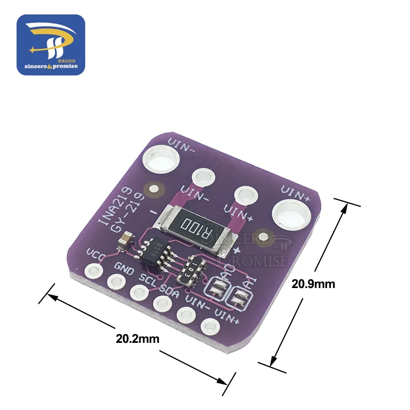 INA219 GY-219 ток Мощность датчик конца(магнитной ленты) коммутационная плата модуль Сенсор модуль I2C интерфейс высокой стороне постоянного тока для Arduino "сделай сам"