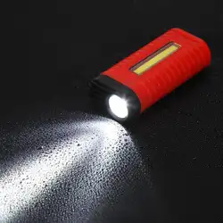 Портативный USB Перезаряжаемый светодиодный светильник для ночной езды, рыбалки, кемпинга