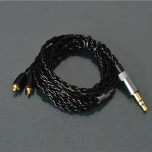 FAAEAL 5N из бескислородной меди, MMCX наушники кабель адаптер iphone аудио кабель обновленный плавкого ремонт провода MMCX кабели для SE215 SE425 SE535 SE846 интефейс MMCX 3,5 мм Jack