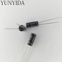 50 шт./лот 35 v, 47(Европа) мкФ Алюминий электролитический конденсатор с алюминиевой крышкой