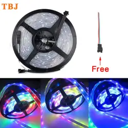 5 m WS2811 мечта волшебный цвет светодиодный полосы света 5050 RGB 30 60led/m IP20/IP67 DC12V