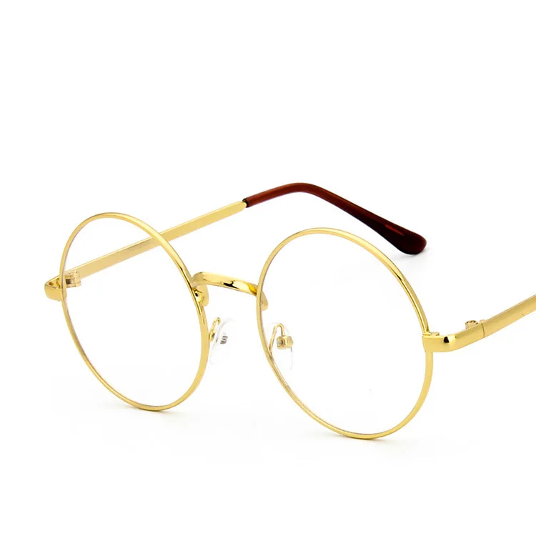 Новые крутые очки в стиле Косплей Наруто якуши Кабуто Косплей круглая оправа обычные очки черного цвета также есть другие цвета CS100 - Цвет: gold
