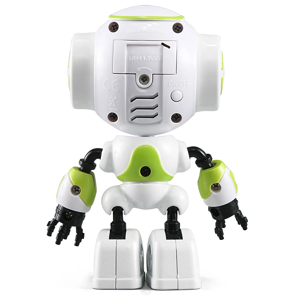 Интеллектуальный светодиодный робот с сенсорным управлением, сделай сам, умный мини-робот с дистанционным управлением, игрушки для детей, желтый, розовый, зеленый