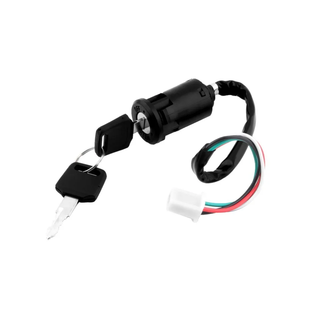 

Ignition Key Switch Lock 4 Wires Bike ATV Quad Go Kart Motard Motor Moped Buggy Scooters for Yamaha for Kawasaki for Suzuki