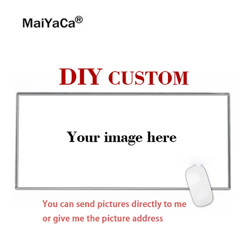 MaiYaCa Super Big DIY Custom Your Cool Image Photo Printed Gamer Gaming PC Computer Rubber Mat Rectangle Mouse Pad