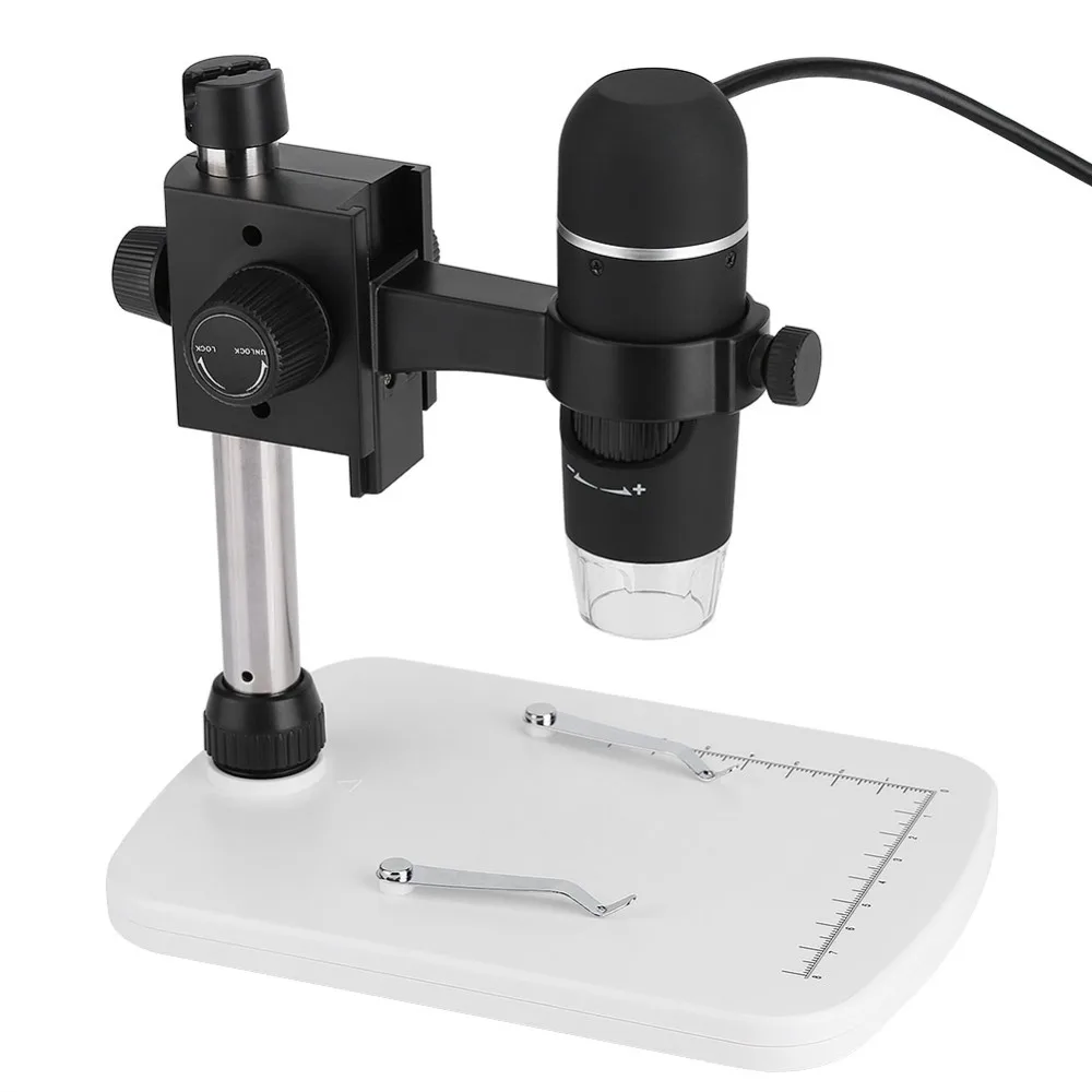 

20X-300X Professional Electron Microscope 5MP HD USB Digital LED Measurement with Adjustable Stand for Windows/ Mac OS