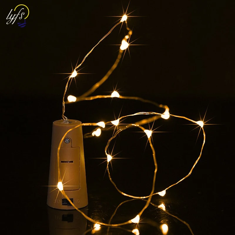 Luminaria инструмент для установки пробок в бутылки огни cocina украшения 15 20 led Медные провода с подсветкой для бутылки DIY Рождество Свадьба
