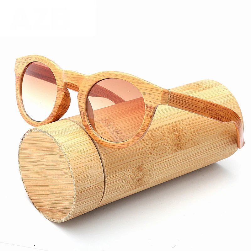 

Retro Wooden Grain Polarized Sunglasses Women Luxury Brand Sun Glasses Men UV400 Goggles High Quality Vintage Sunglasses