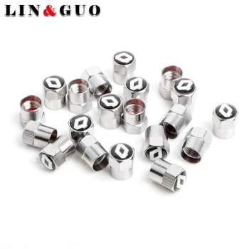 

20pcs/lot Car Tire Valve Caps Dust Cover motorcycle Bicycle Wheel Tyre Air Valve Caps For Renault duster megane 2 logan clio