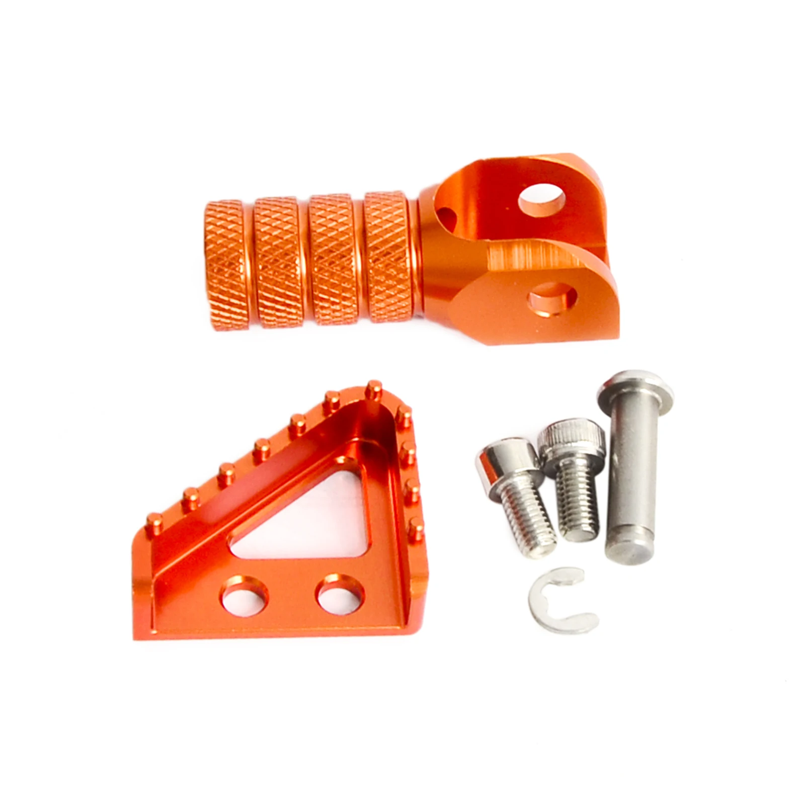 Motorcycle Rear Brake Pedal Step And Gear Shifter Lever Tip For KTM 125