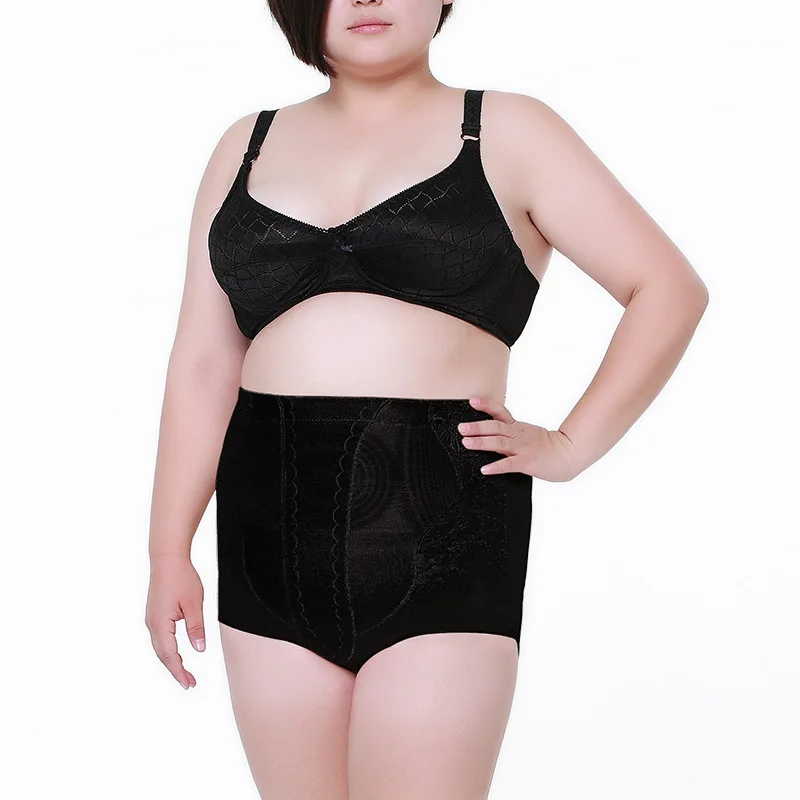  2Pcs/lot Plus Size 5XL high waist women underwear abdomen pants butt-lifting control panties slimmi