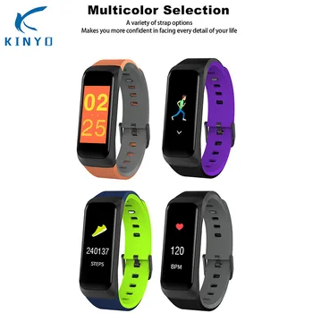 

New Smart Bracelet Watch Fitness Band Multicolor Selection Sport Activity Tracker Wristband Smartwatch for Android IOS Phone