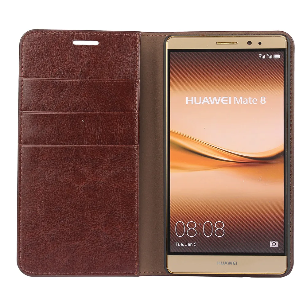 Mate 8 Coque huawei mate 8 из натуральной кожи флип чехол защитный чехол Fundas коричневый черный Капа чехол для телефона аксессуары сумки