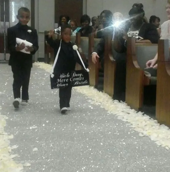 

Silver Sequin Aisle Runner 4FTx35FT-Embroidery Sequin Fabric Carpert Aisles Runner Outdoor Straight Aisle Runner for Wedding