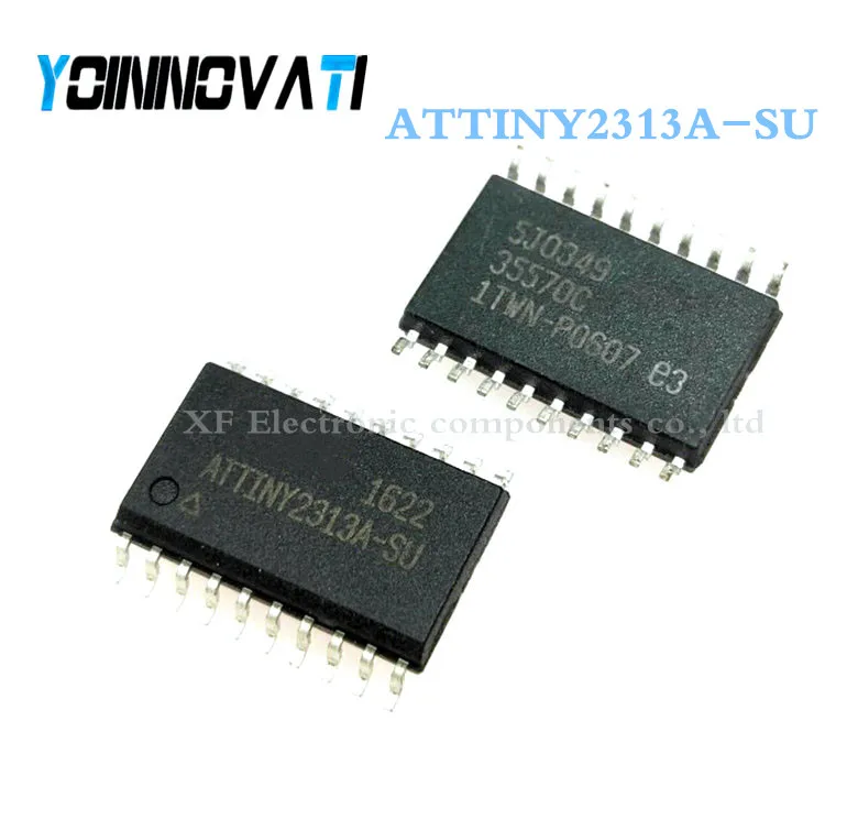 10 шт. ATTINY2313A-SU ATTINY2313A ATTINY2313 TINY2313A 2313 IC MCU 8BIT 2KB флэш-20soic Лидер продаж