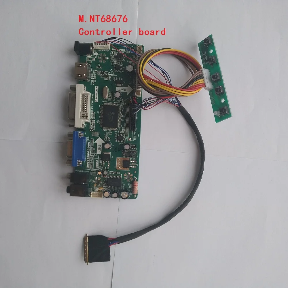 

audio HDMI VGA M.NT68676 LCD LED DVI LVDS controller board screen display for 13.3" LP133WH2(TL)(L3) 1366X768 kit panel screen