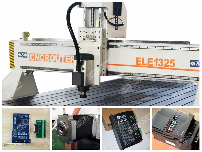 Высококачественный фрезерный станок с ЧПУ Blue Elephant 1325 3d cnc новым вакуумным столом