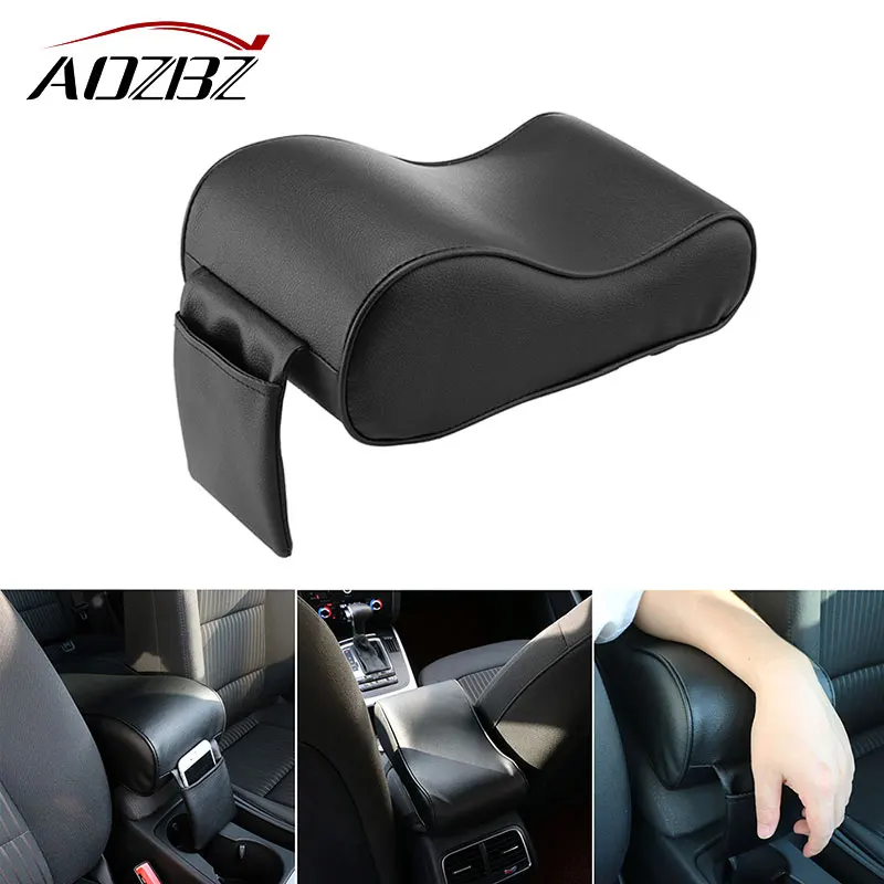 AOZBZ Car Armrest Pad Super Soft Universal Auto Armrests Covers Car