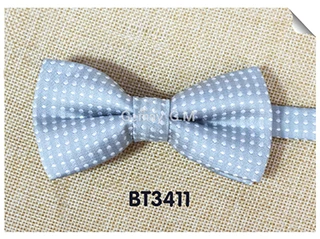 Детский галстук-бабочка в горошек, модный галстук, регулируемый галстук-бабочка унисекс для мальчиков и девочек, предварительно завязанный Галстук из полиэстера - Цвет: BT3411