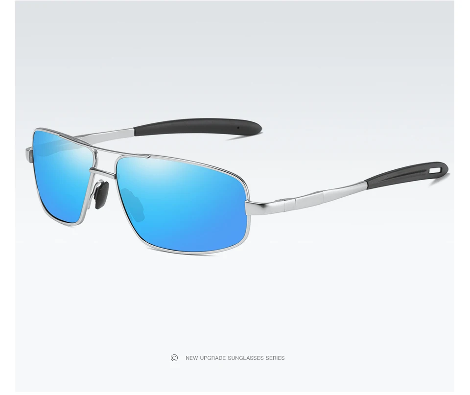 AORON Для мужчин поляризованных солнцезащитных очков сплавные очки мужской UV400 очки HD очки мужские с антибликовым покрытием вождения очки