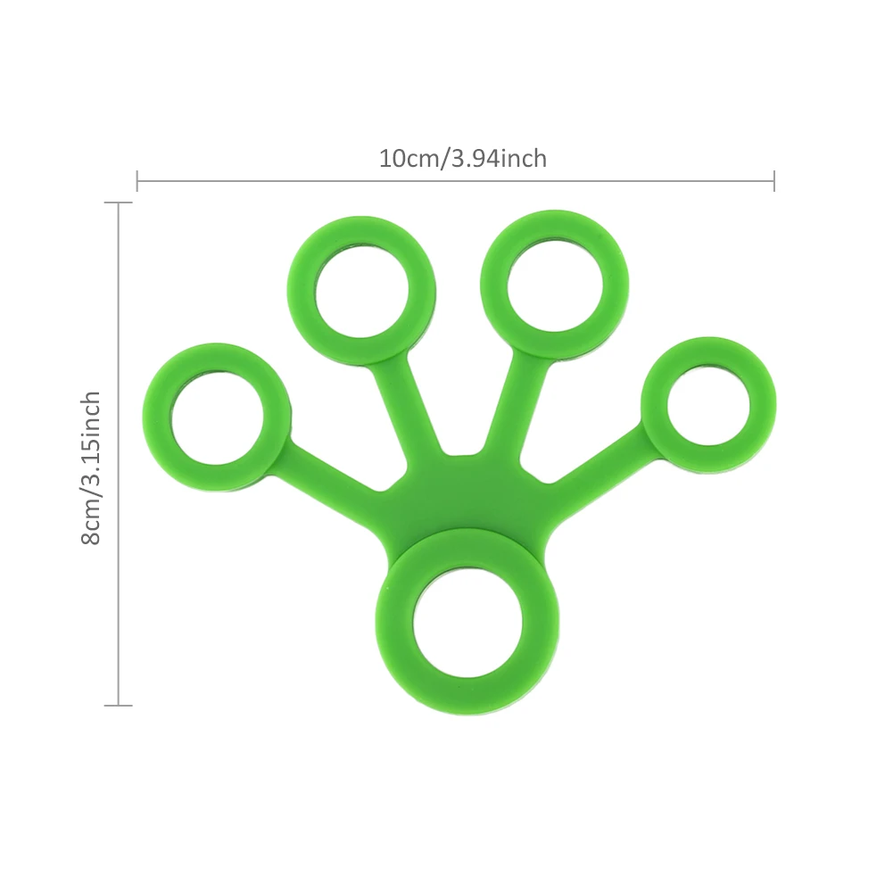1 шт. силиконовый зажим для пальцев резинки растягиватель для пальцев ручной тренажер ручка эспандер запястья тренажер