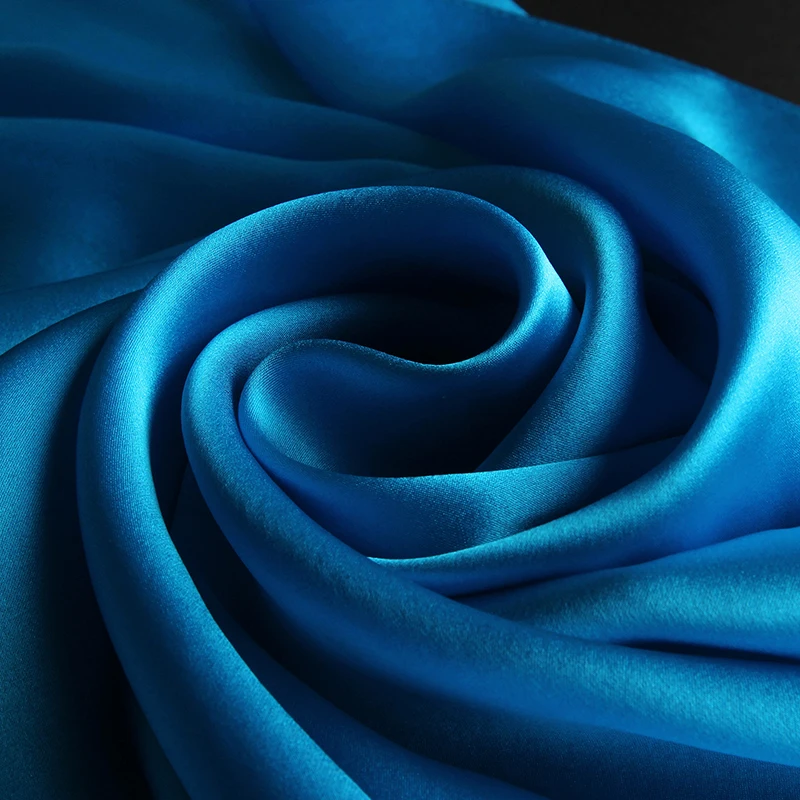 2021 Natural Silk Scarf for Women Real Silk Scarf Women Luxury Brand Scarf Silk Foulard Femme for Ladies Neckerchief Wraps Shawl