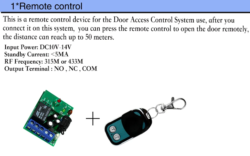 Полный комплект биометрический контроль доступа к отпечаткам пальцев X6+ магнитный замок 180 кг+ блок питания+ кнопка выхода+ дверной звонок+ пульт дистанционного управления+ карты для ключей