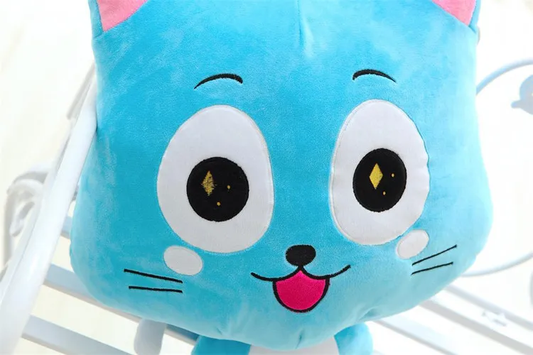 2 шт./лот 23 см аниме Сказочный хвост Happy& Charles плюшевые игрушки Kawaii Happy& Charles Cat Мягкие игрушки игрушка, фигурка куклы для детей Подарки