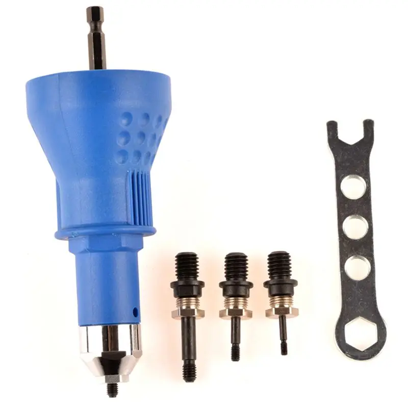 

MXITA Rivet Nut Tool Adaptor M3 M4 M5 M6 Cordless Drill Adapter rivet nut gun battery electric rivet drill riveting machine