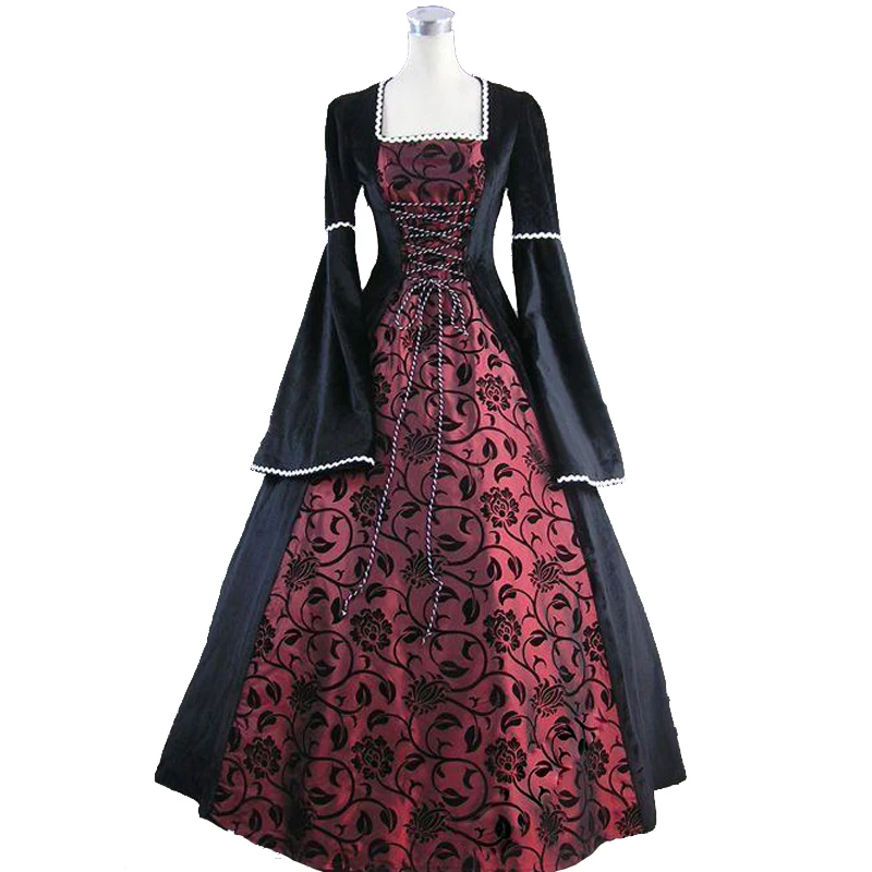 velvet victorian dress