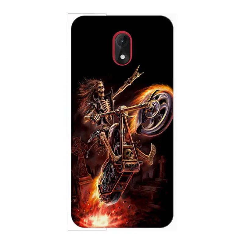 Case For Lenny5 Original Cartoon Print Phone Case For Wiko Lenny 5 Case Soft Matte TPU Silicone Back Cover For Wiko Lenny 5 5.7" - Цвет: A282