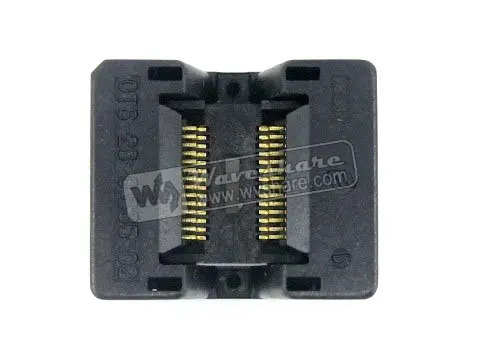OTS-28-0.635-02 SSOP28 TSSOP28 Enplas IC Test Burn-in Socket Programming Adapter 0.635mm Pitch 3.94mm Width