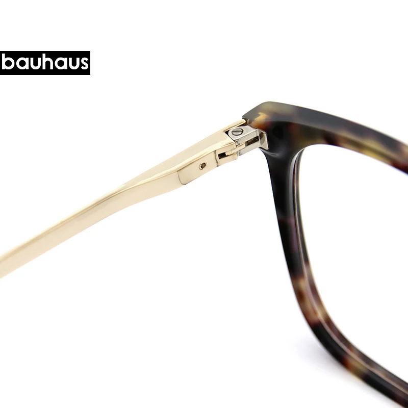 Bauhaus 8 цветов новый модный бренд дизайнерские оправы из ацетата очки винтажные