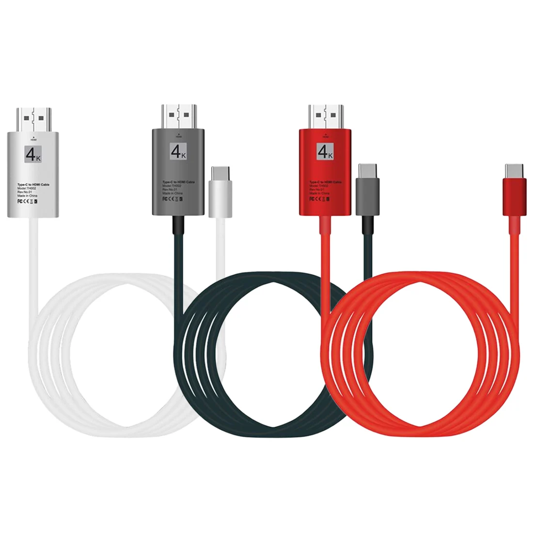 USB C كابل Hdmi نوع C إلى HDMI الصاعقة 3 ل ماك بوك سامسونج غالاكسي S9/S8/ملاحظة 9 هواوي P20 برو USB-C محول HDMI