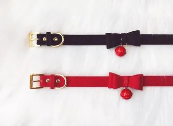 Handmade Sexy Rivet Alternative metal PU Leather Collar Bell Choker slave costume BDSM Bondage Necklace Neckband Sex Toys 6